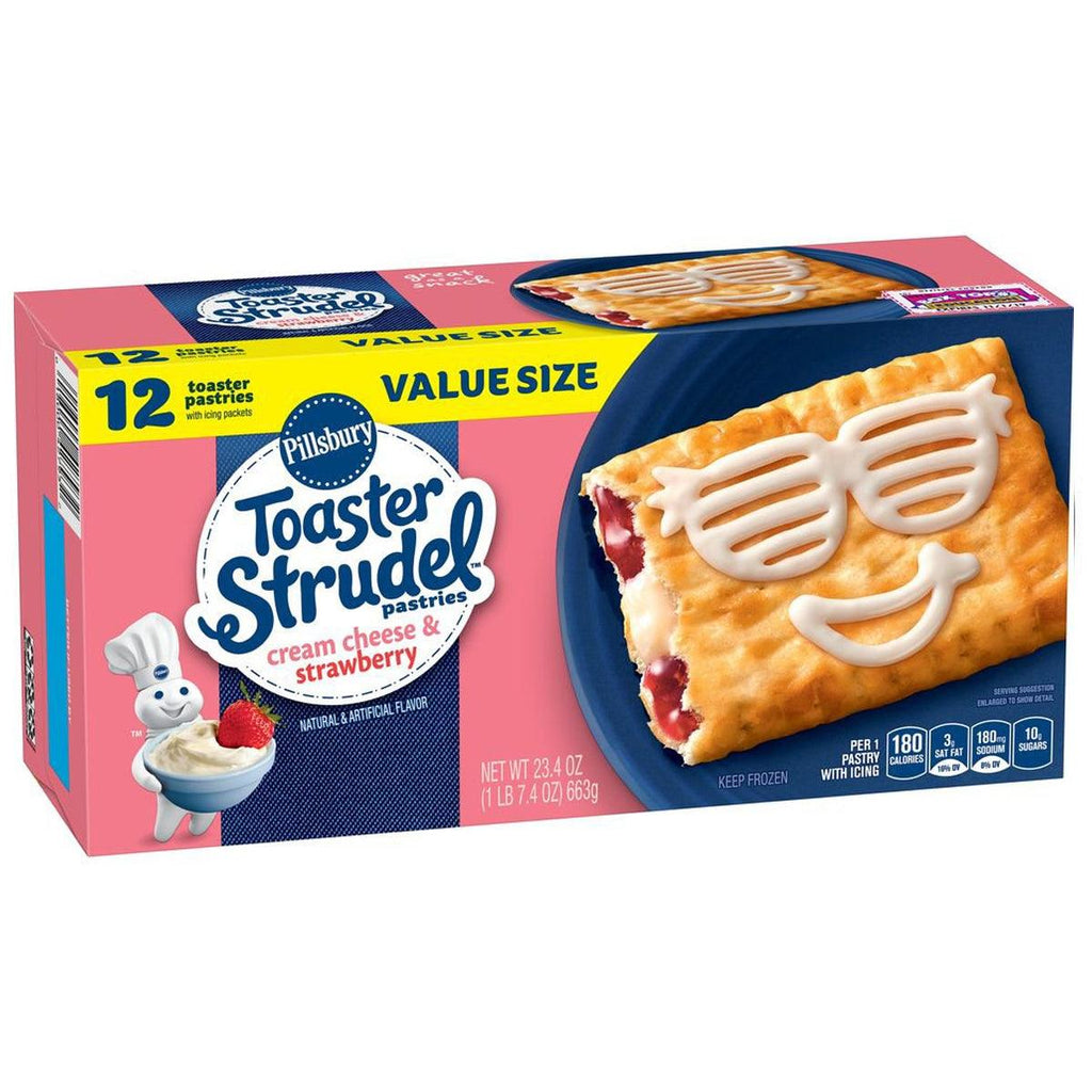 Pillsbury Pastries Icing Tst Strudel - Seabra Foods Online