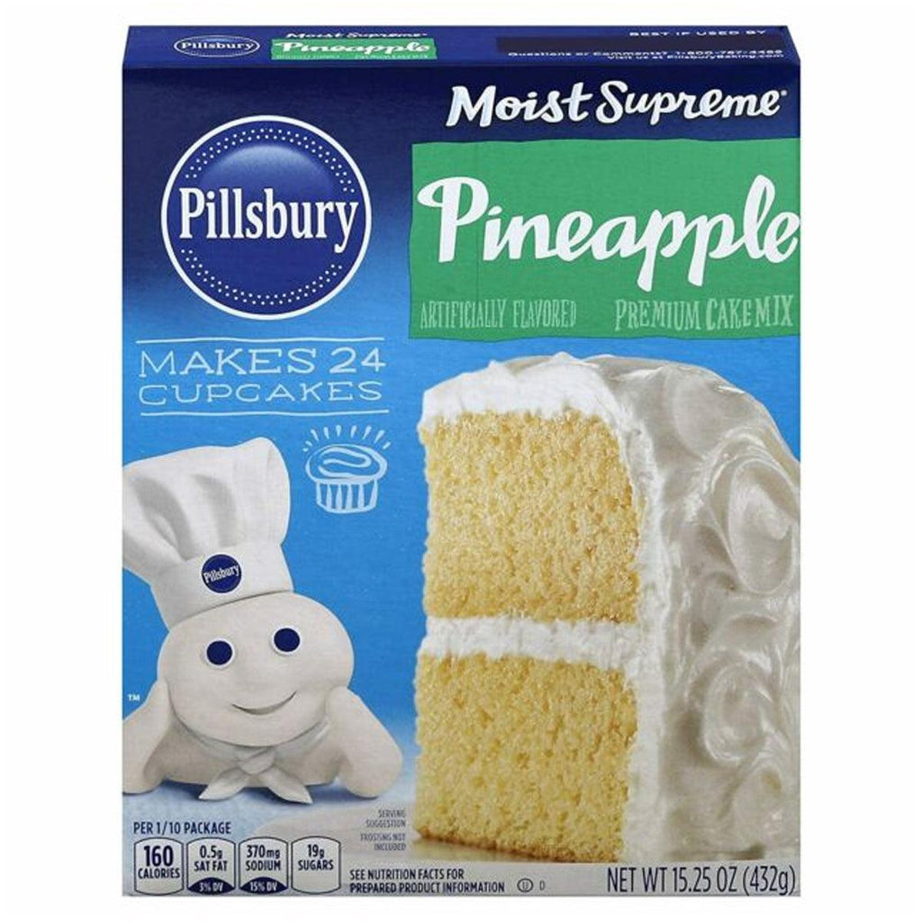 Pillsbury Pineapple Cake Mix 15.25z - Seabra Foods Online