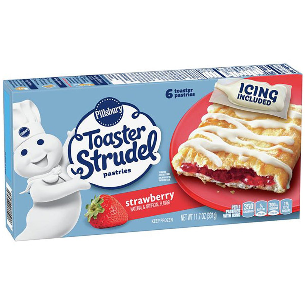 Pillsbury Strawberry Tst Strudel 11.7oz - Seabra Foods Online