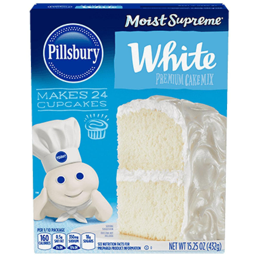 Pillsbury White Cake Mix 15.25oz - Seabra Foods Online