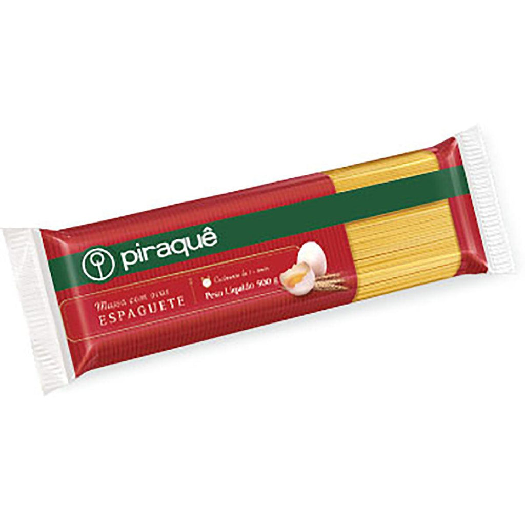 Piraque Massa Spaghetti 500g - Seabra Foods Online