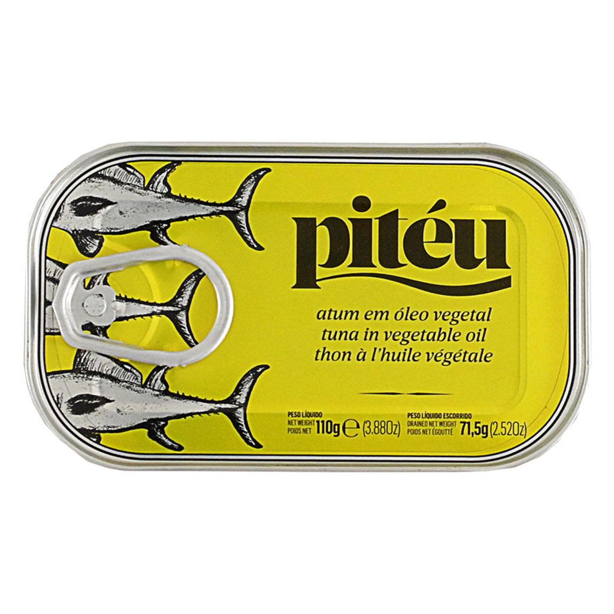 Piteu Atum em Oleo 110g – Seabra Foods Online