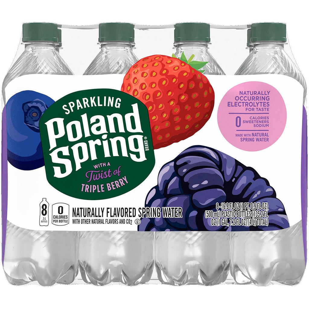 Poland S.Spkl Triple Berry 8Pk - Seabra Foods Online