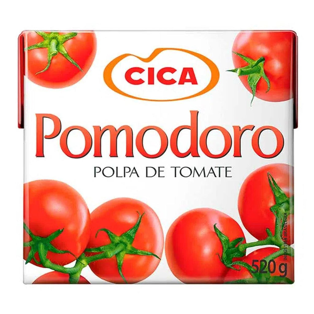 Polpa de Tomate Cica Pomodoro 520g - Seabra Foods Online