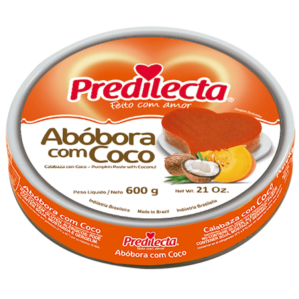 Predilecta Abobora C/Coco 21oz - Seabra Foods Online