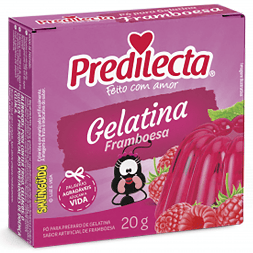 Predilecta Gelatina po Framboesa .71oz - Seabra Foods Online