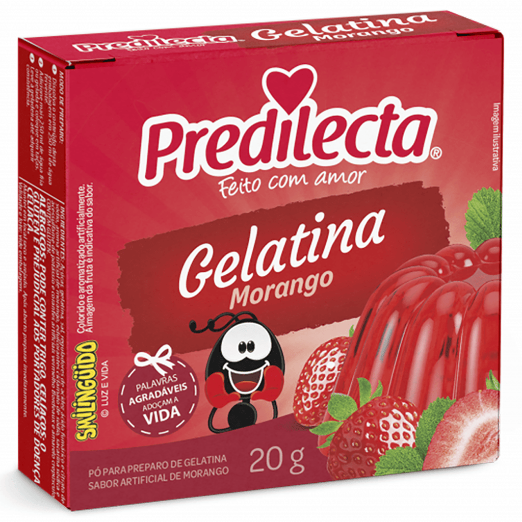Predilecta Gelatina po Morango .71oz - Seabra Foods Online