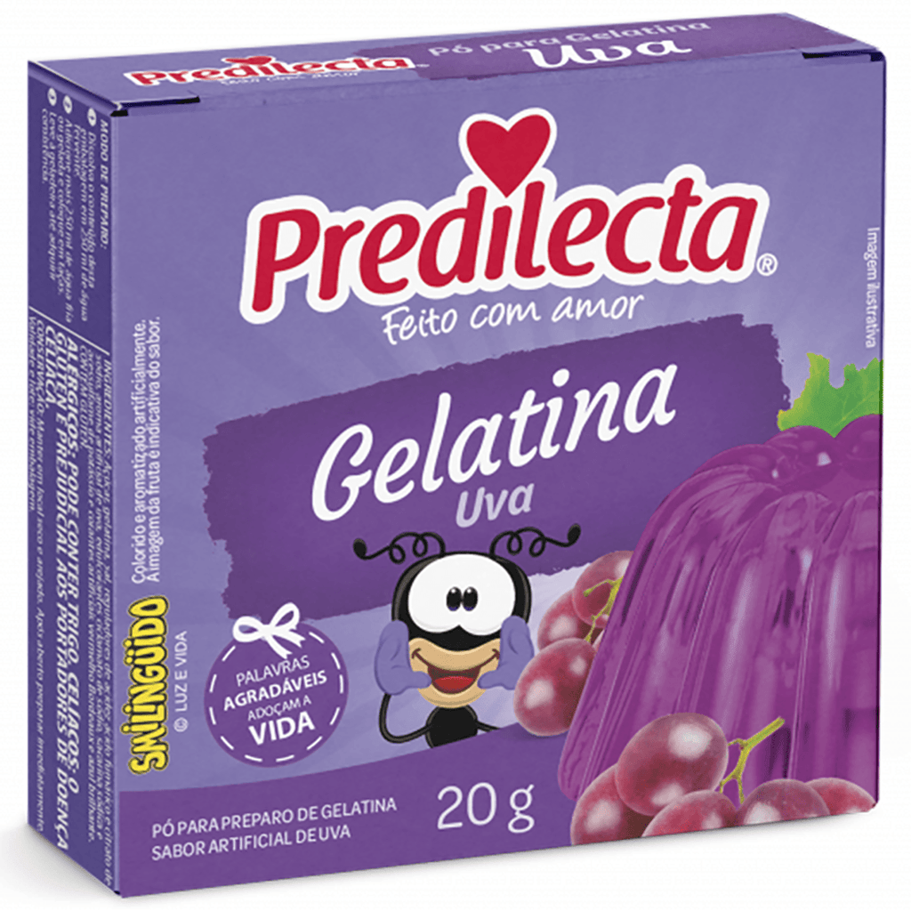Predilecta Gelatina po Uva .71oz - Seabra Foods Online