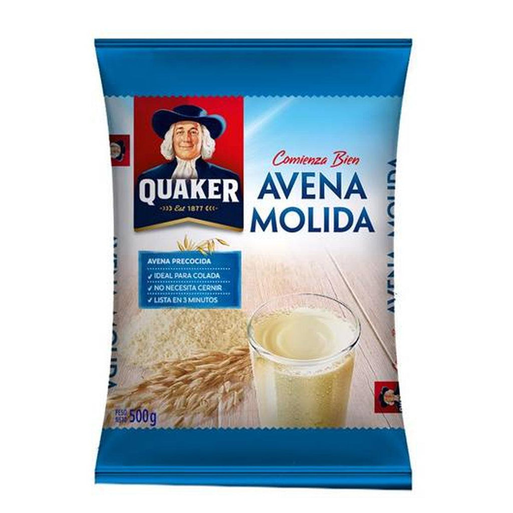 Quaker Avena Molida Pre Cooked 17.6oz - Seabra Foods Online