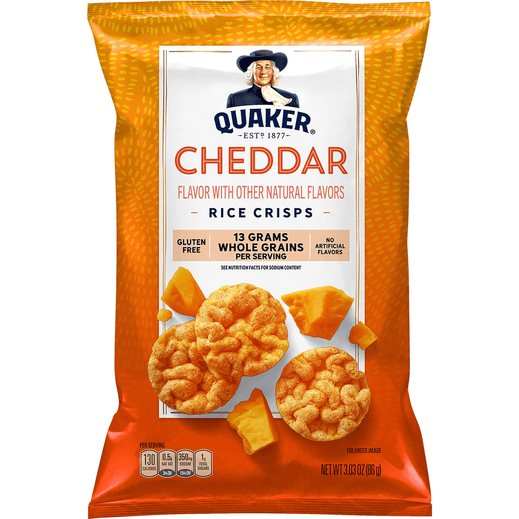 Quaker Mini Cheese Rice Cakes 3.03oz - Seabra Foods Online