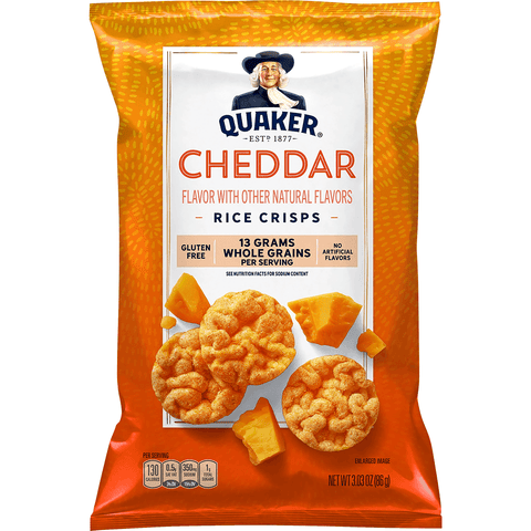 Quaker Mini Cheese Rice Cakes 3.03oz - Seabra Foods Online