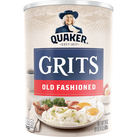 Quaker Old Fashion Hominy Grits 24oz - Seabra Foods Online