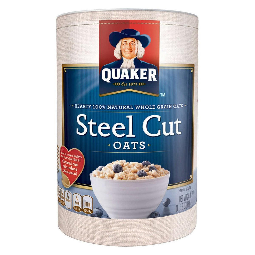 Quaker Steel Cut Oats 30oz - Seabra Foods Online