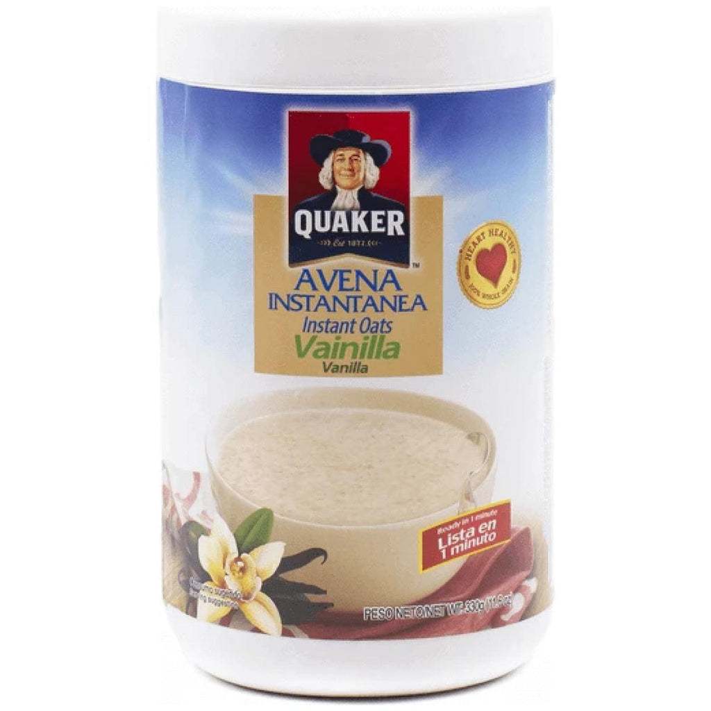 Quaker Vanilla Instant Oat 11.6oz - Seabra Foods Online