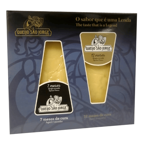 Queijo Sao Jorge Mix 7/12 Meses 12.32 oz - Seabra Foods Online