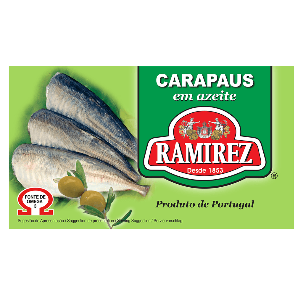 Ramirez Carapaus em Azeite 3.16 oz - Seabra Foods Online