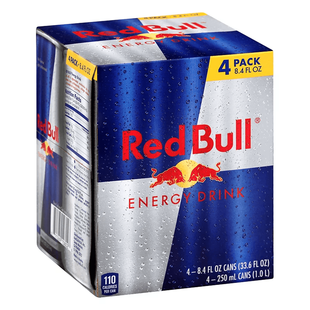 Red Bull Energy Drink 4PK - Seabra Foods Online