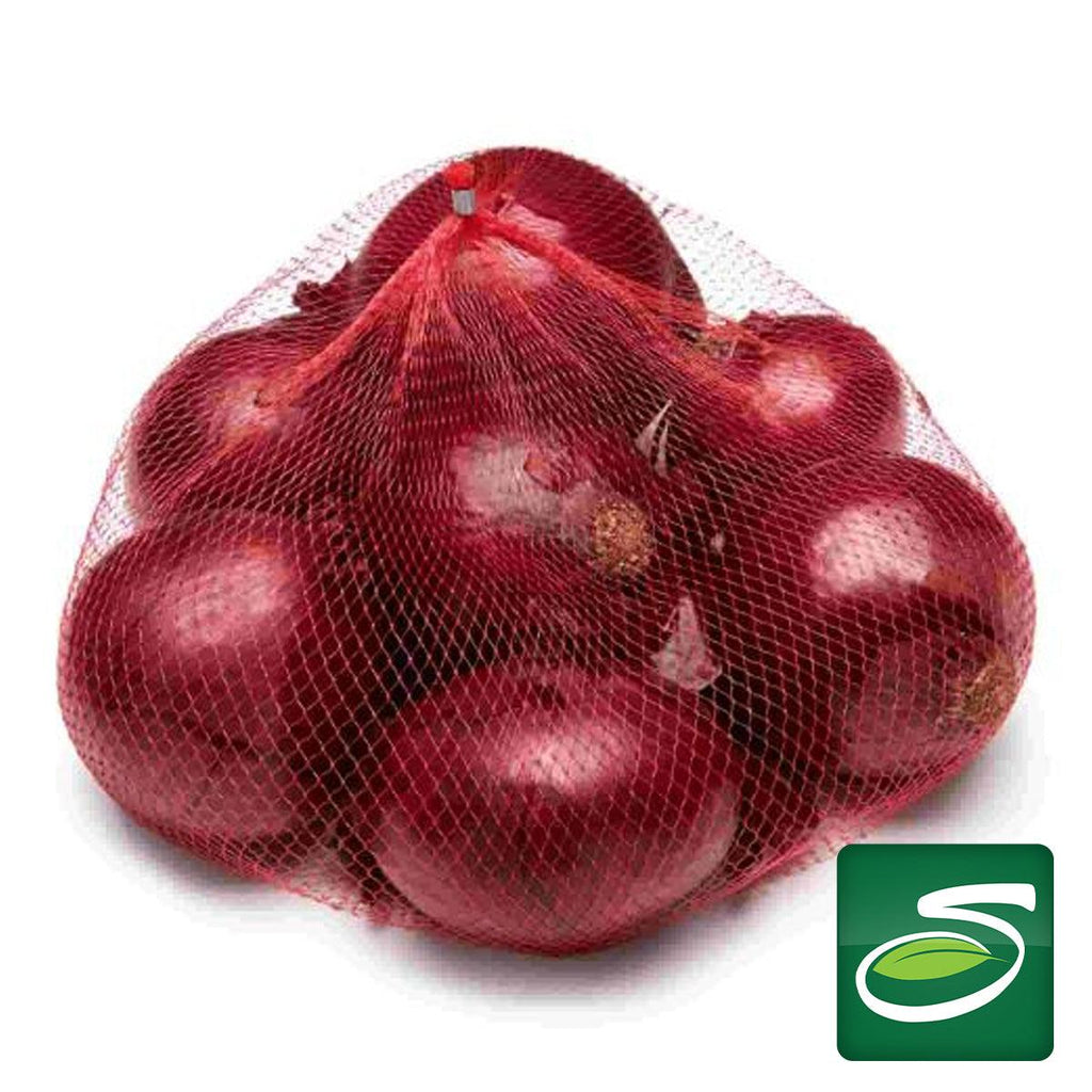 Red Onions Bag 3LB - Seabra Foods Online