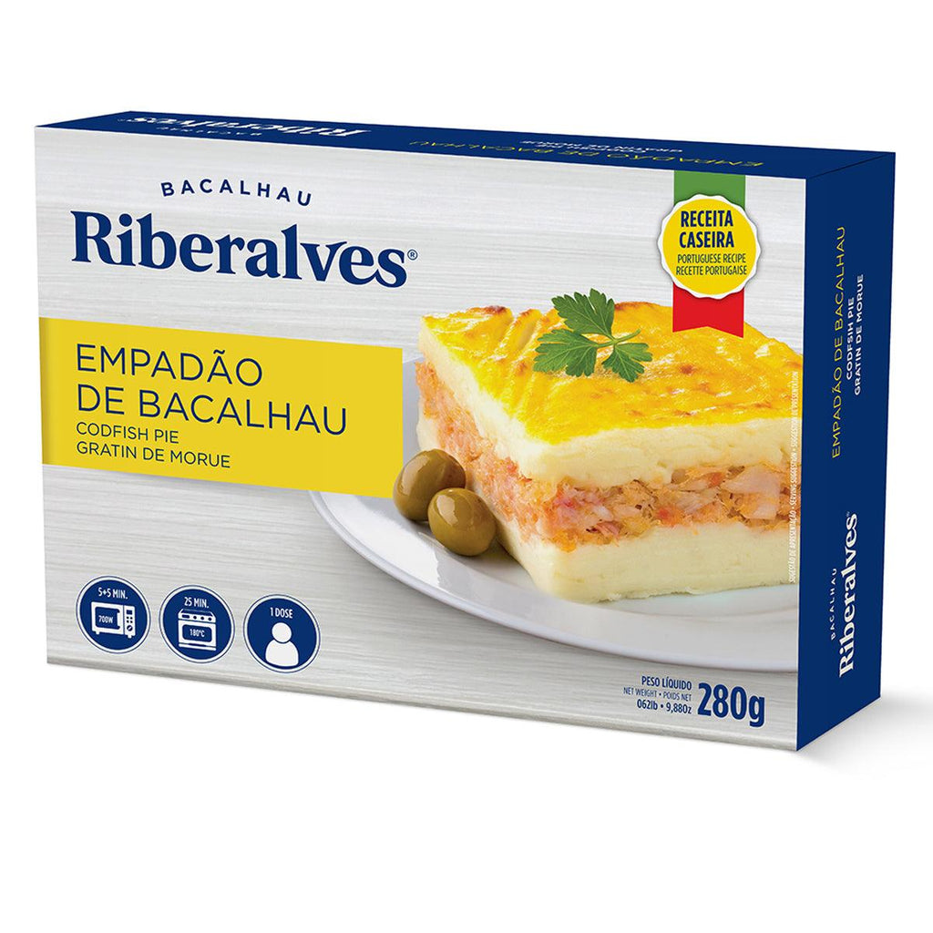 Riberalves Empadao de Bacalhau 280g - Seabra Foods Online