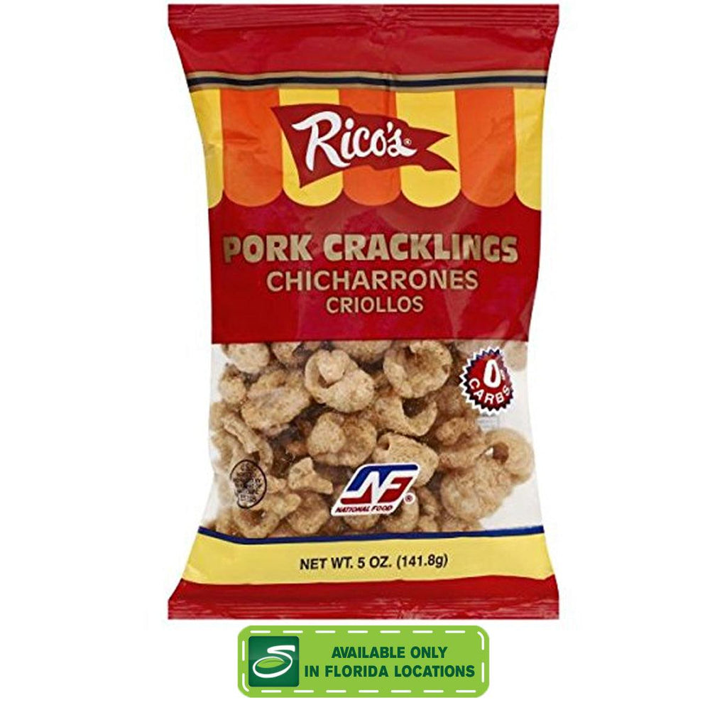 Ricos Pork Crackling 5oz - Seabra Foods Online