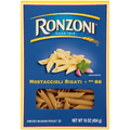 Ronzoni Mostaccioli Rigati 86 16oz - Seabra Foods Online