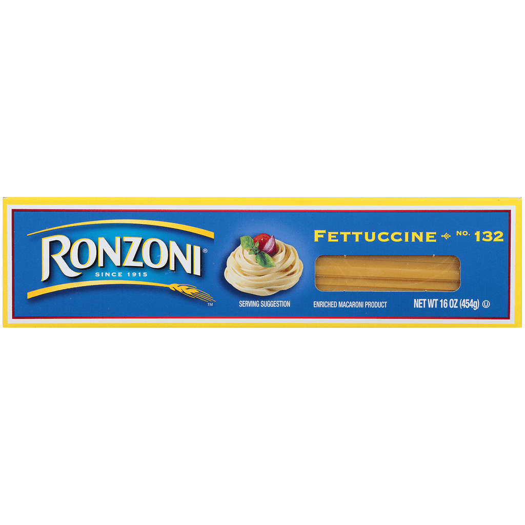 Ronzoni Non Egg Fettucine 16oz - Seabra Foods Online