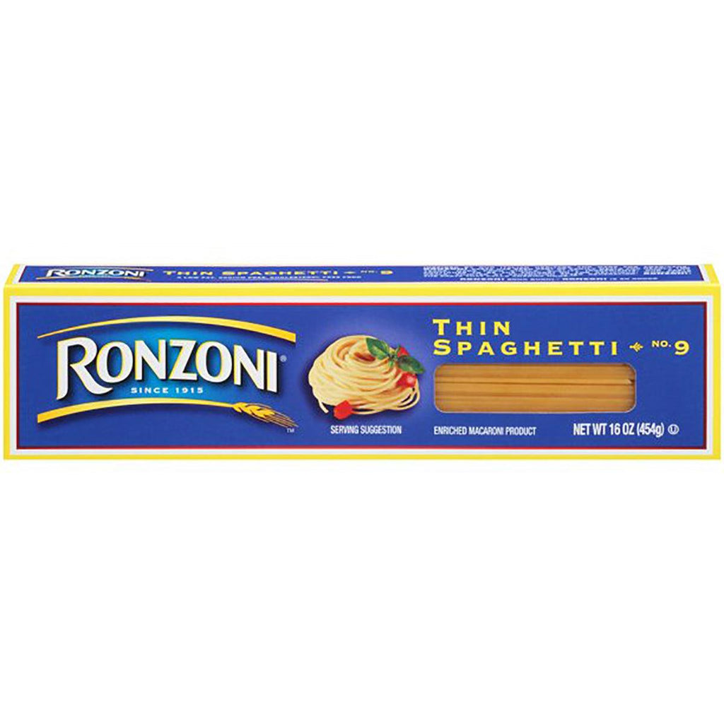 Ronzoni Spaghetti 8 16oz - Seabra Foods Online