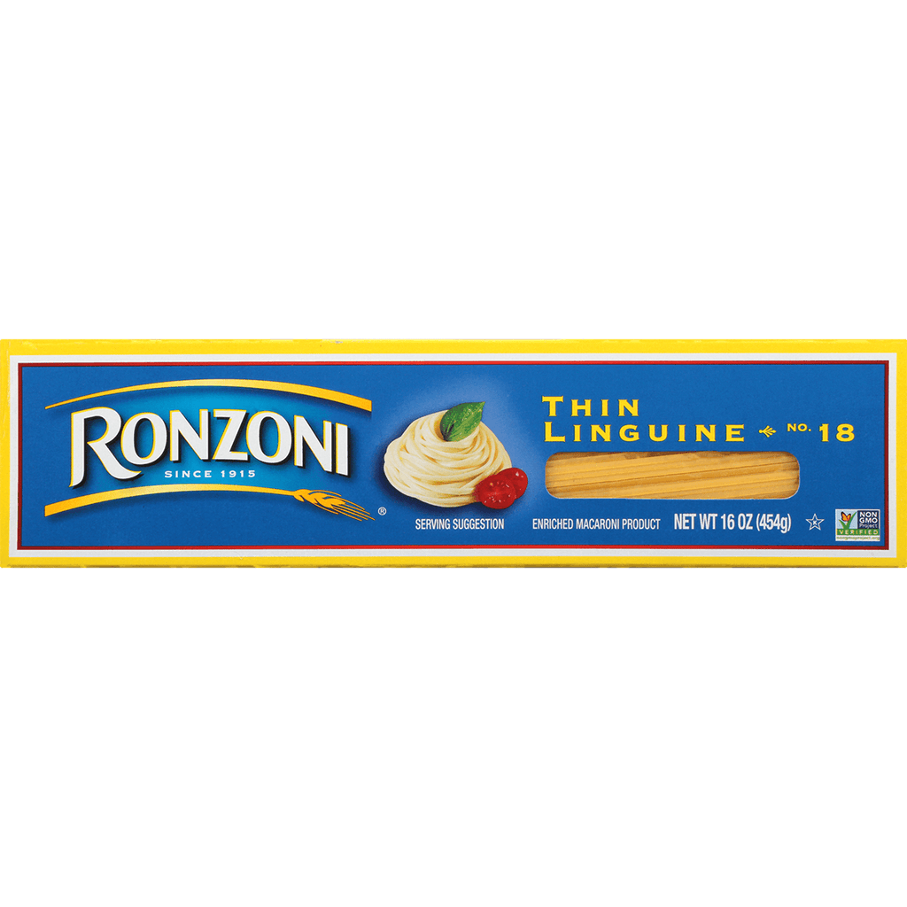 Ronzoni Thin Linguine 18 16oz - Seabra Foods Online