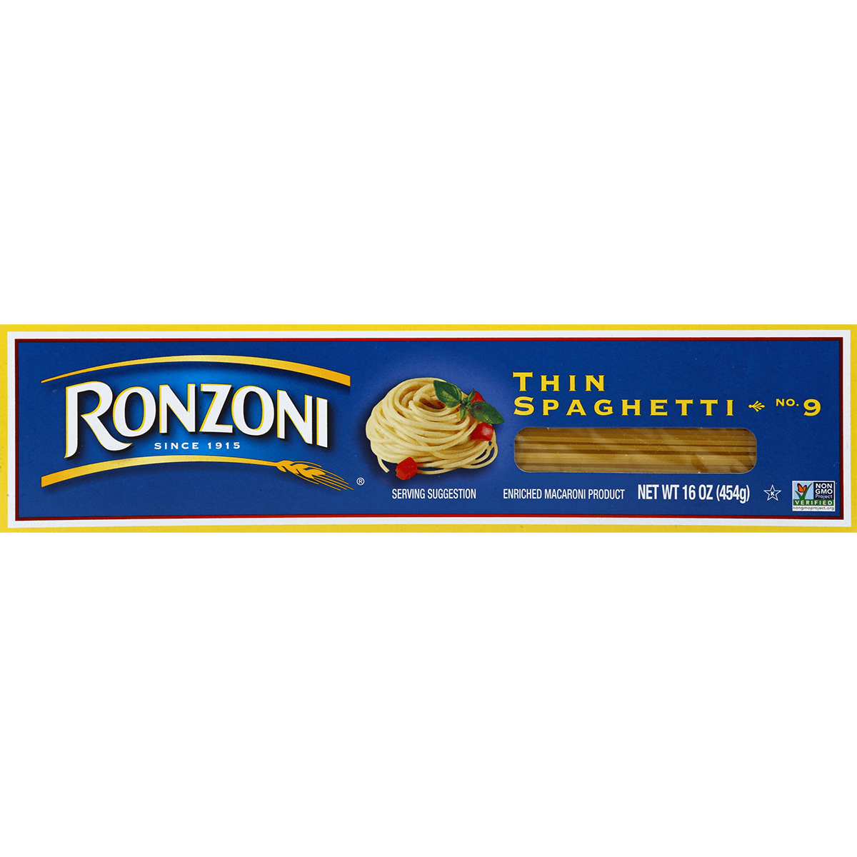 Ronzoni Thin Spaghetti 9 16oz – Seabra Foods Online