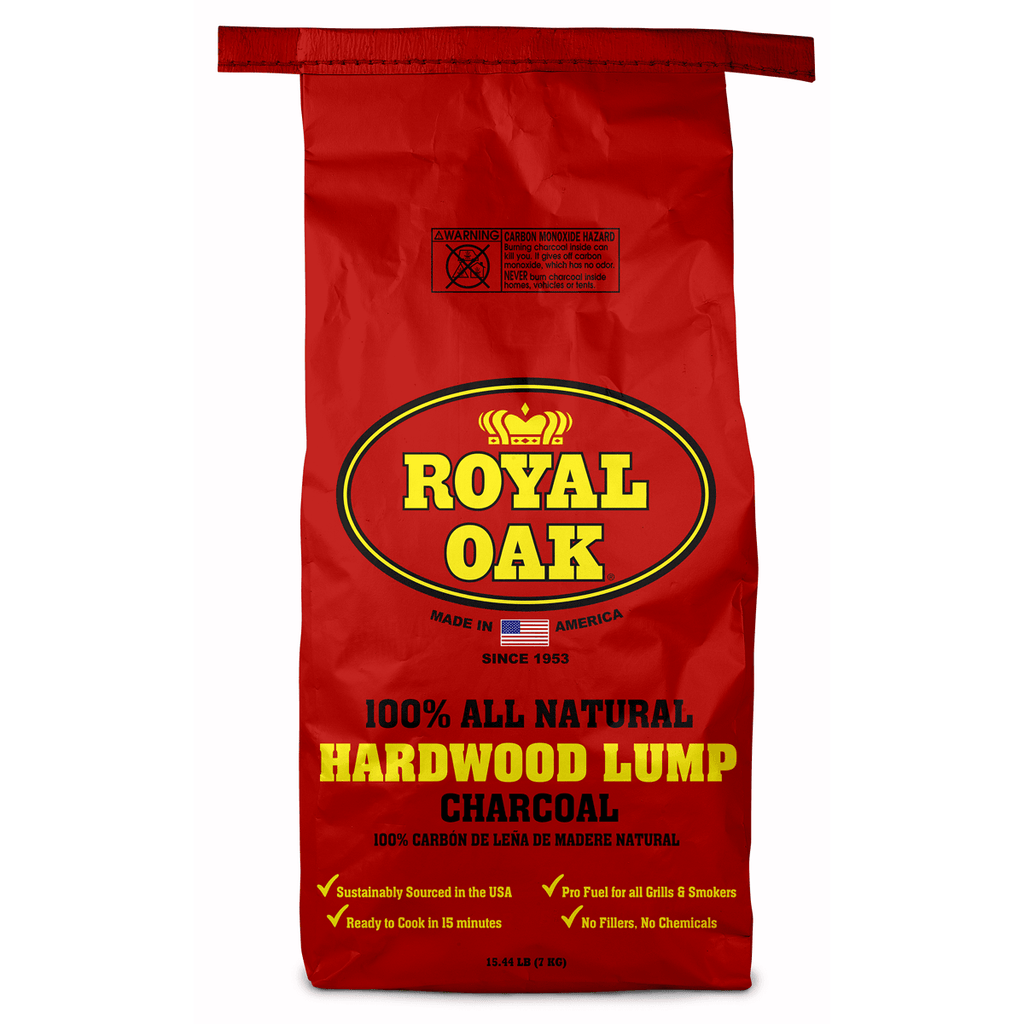 Royal Oak Nat Lump Charcoal 15.4lb - Seabra Foods Online