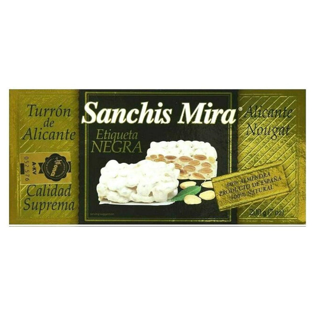 Sanchis Mira Turron Alicante 7oz - Seabra Foods Online