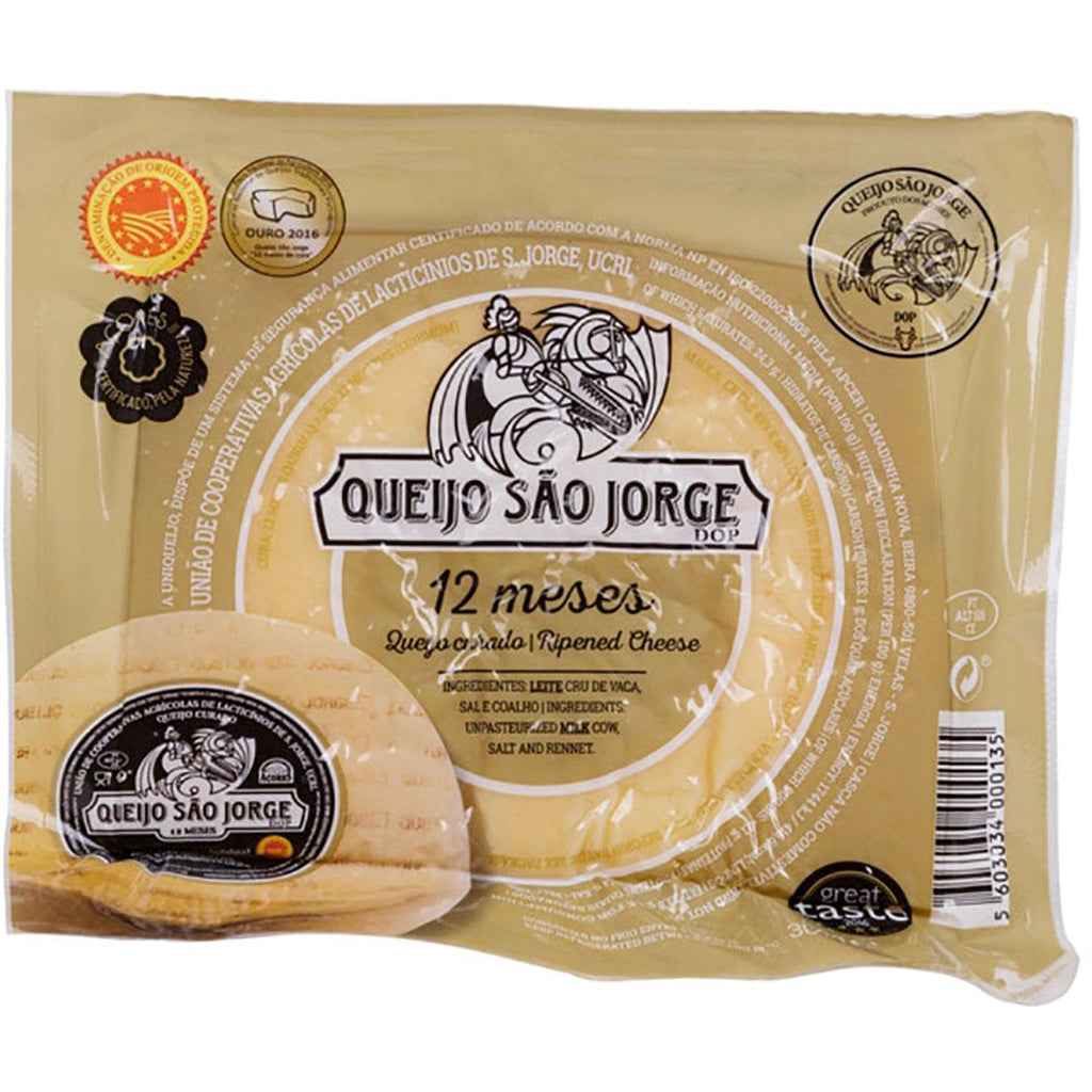 Sao Jorge Dop 12Meses Fatias 10.56oz - Seabra Foods Online