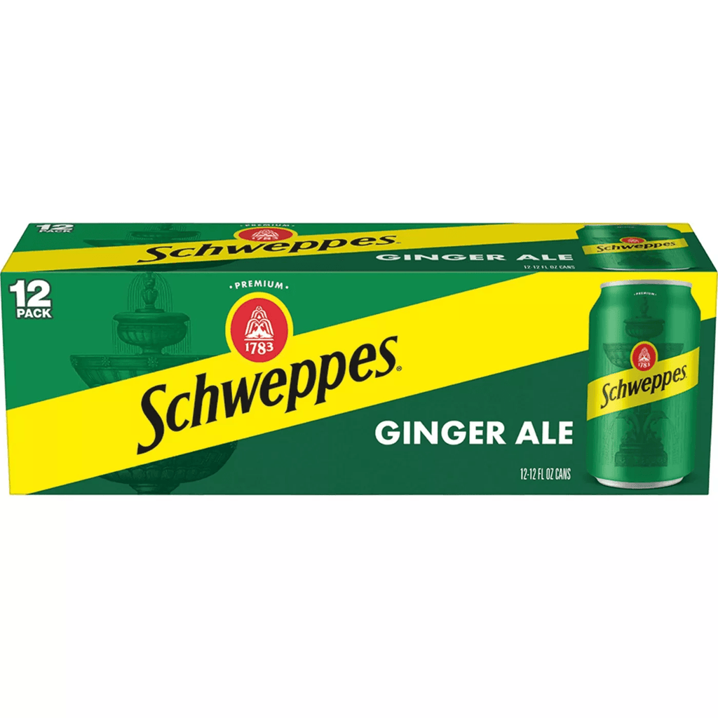 Schweppes CF Ginger Ale Cans12PK - Seabra Foods Online