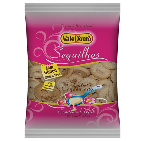 Sequilhos De Leite Condensado Vale D'ouro 300g - Seabra Foods Online