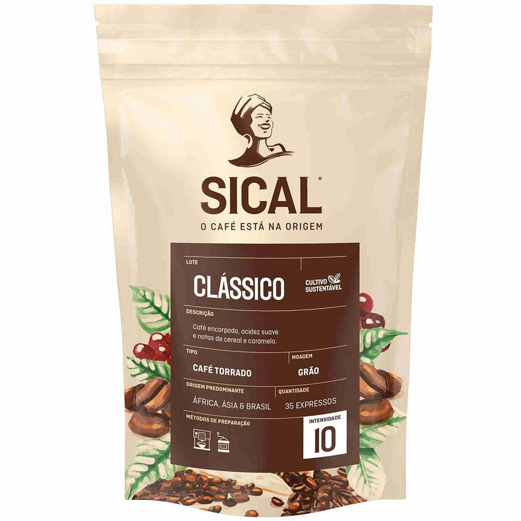 Sical Cafe 5 Estrelas Grao 250g - Seabra Foods Online