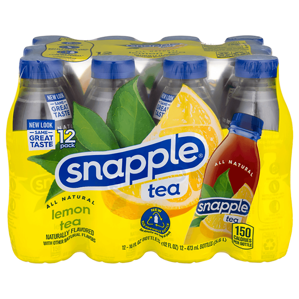 Snapple Lemon Tea 12Pk - Seabra Foods Online