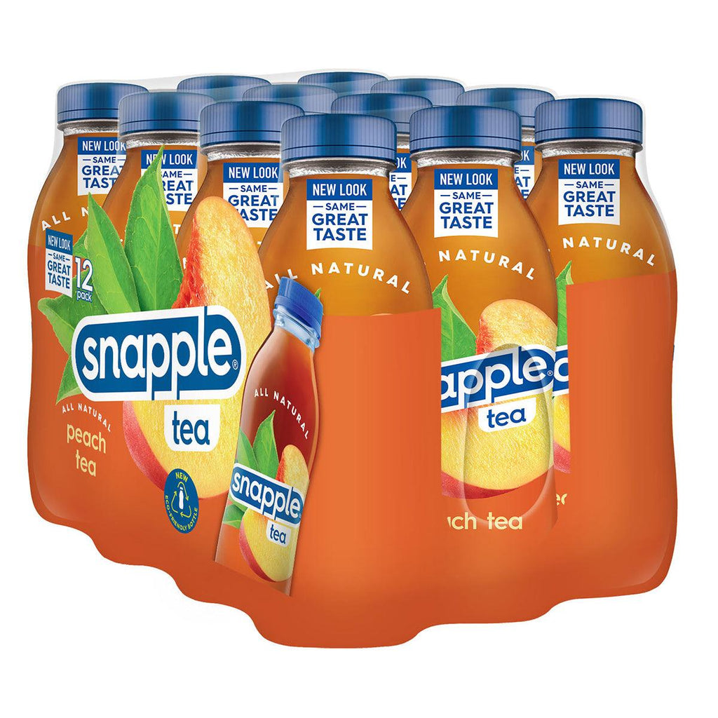 Snapple Peach Tea 12Pk - Seabra Foods Online