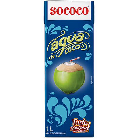 Sococo Agua de Coco 1l - Seabra Foods Online