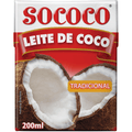 Sococo Leite de Coco 6.76floz - Seabra Foods Online