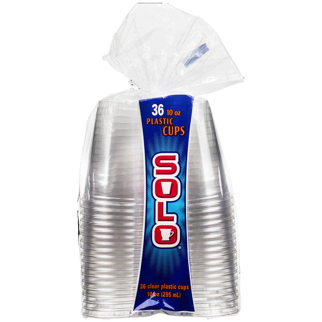 Solo Plastic Cups 10oz 36ct - Seabra Foods Online
