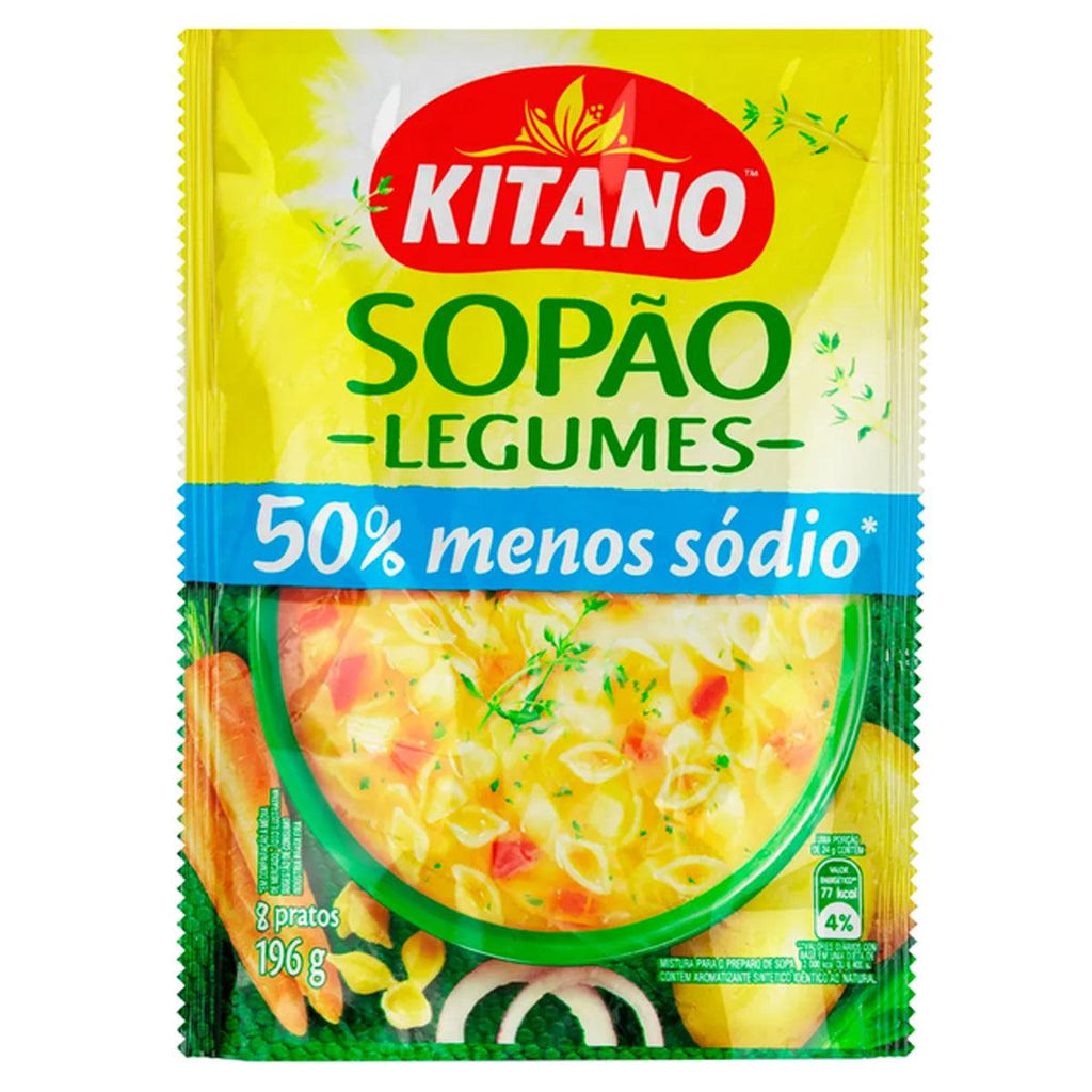 Sopão de Legumes Kitano 196g - Seabra Foods Online