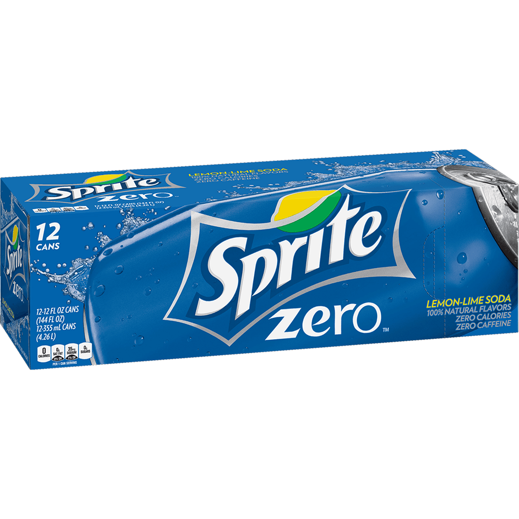 Sprite Diet Zero Soda Cans 12PK - Seabra Foods Online