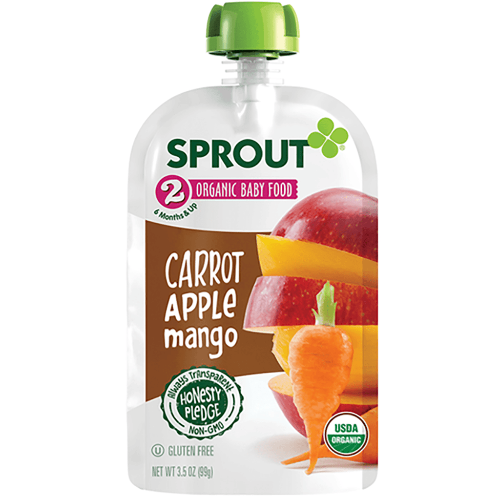 Sprout Organic BF Carrot/Apple/Mango - Seabra Foods Online