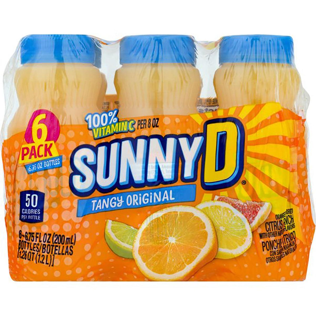 Sunny D Original Tangy 6PK - Seabra Foods Online
