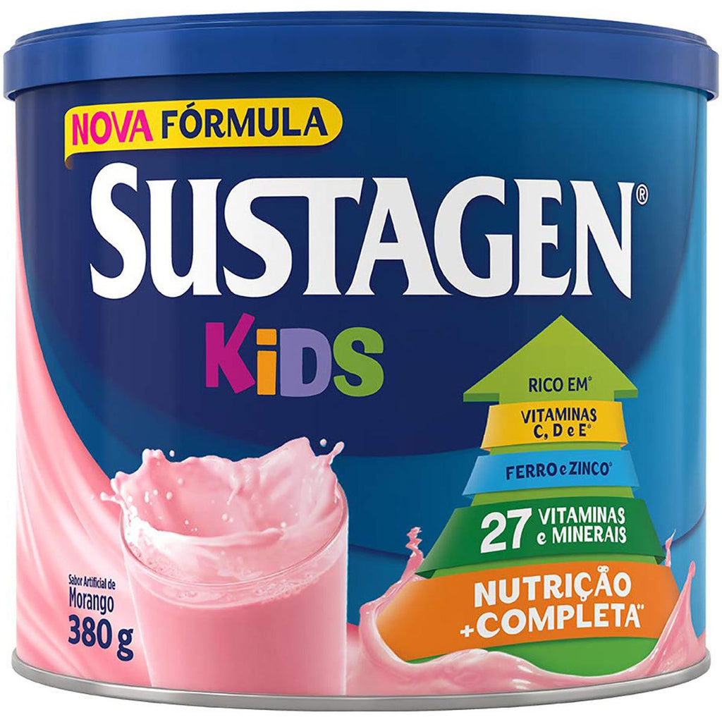 Sustagen Kids Morango Mix 13oz - Seabra Foods Online