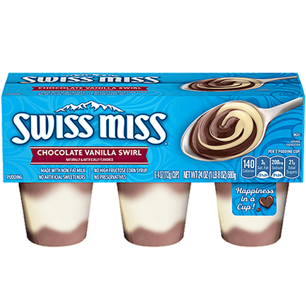 Swiss Miss Choc/Vanilla Swirl 6PK - Seabra Foods Online