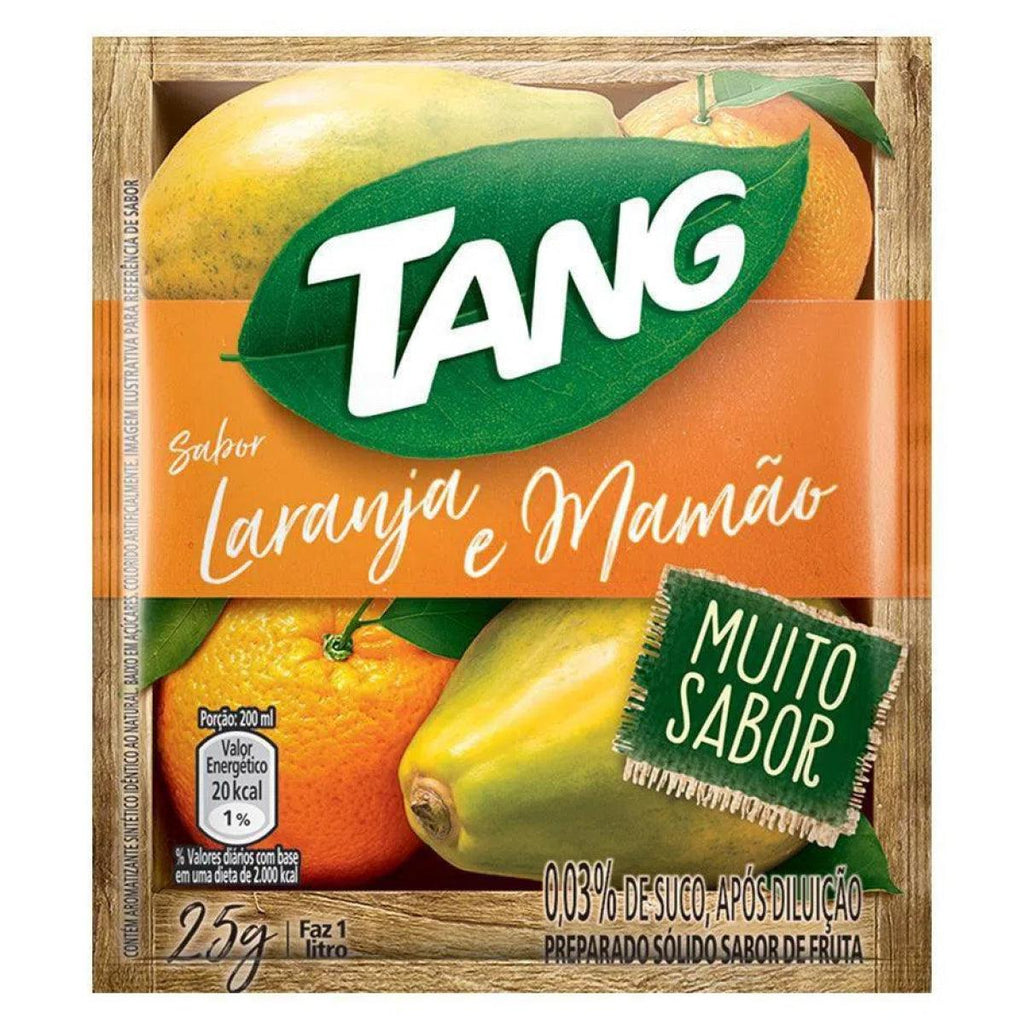 Tang Suco Sabor Laranja Mamao 1.06oz - Seabra Foods Online