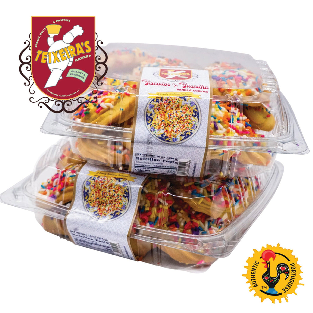 Teixeiras Biscoitos de Baunilha 16oz - Seabra Foods Online