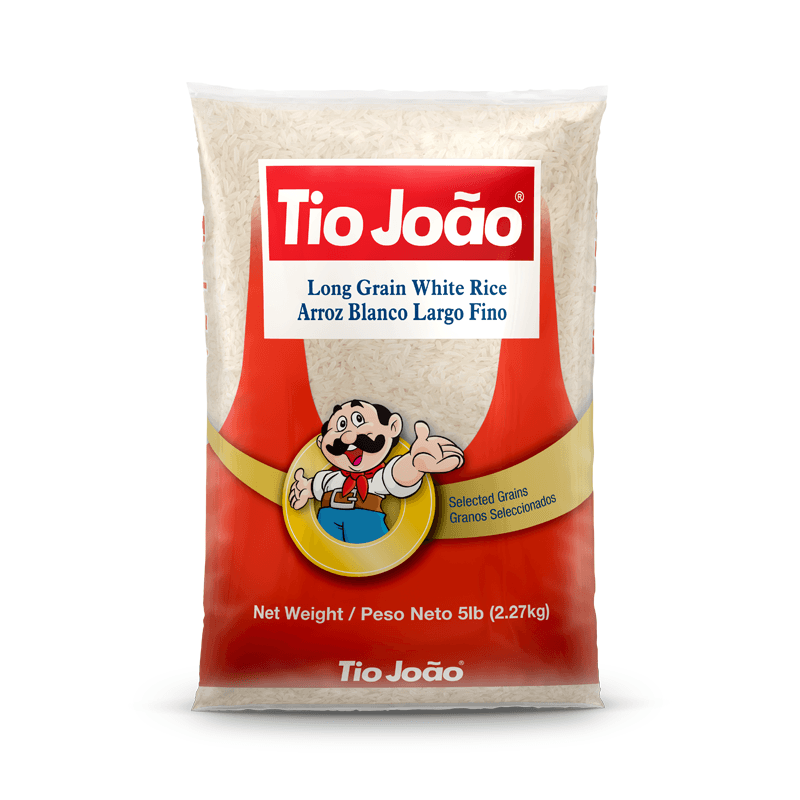 Tio Joao White Long Grain Rice 5lb - Seabra Foods Online