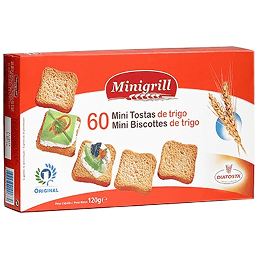 Tostagrill Mini Regular Toast 4.3oz - Seabra Foods Online